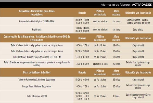 Actividades FIO para niños y familias para el viernes