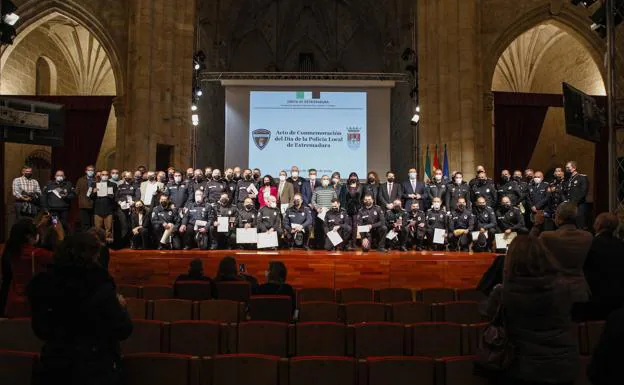 Acto celebrado este viernes en el complejo cultural de San Francisco de Cáceres.