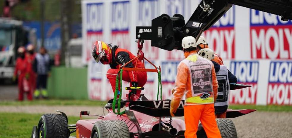 Carlos Sainz, resignado: «Así son las carreras»