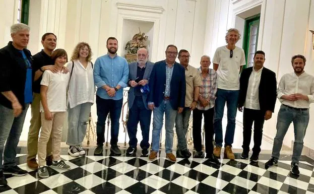 Recepción del pasado sábado en el Ayuntamiento de Cáceres. // HOY