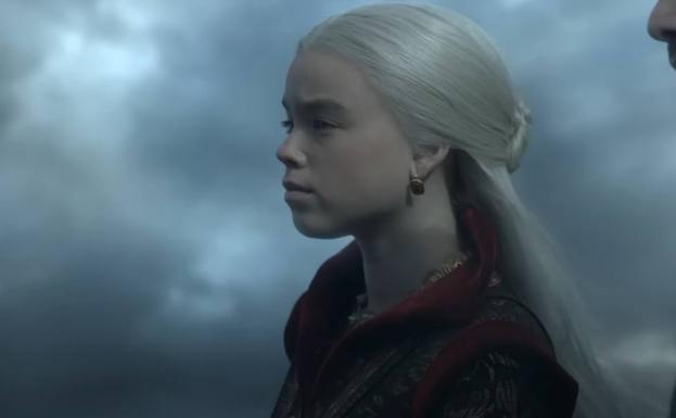 Rhaenyra Targaryen durante el quinto episodio de 'La Casa del Dragón'. 