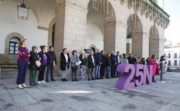 Extremadura clama contra la violencia machista