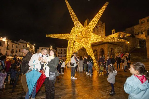 La estrella de Cáceres. 