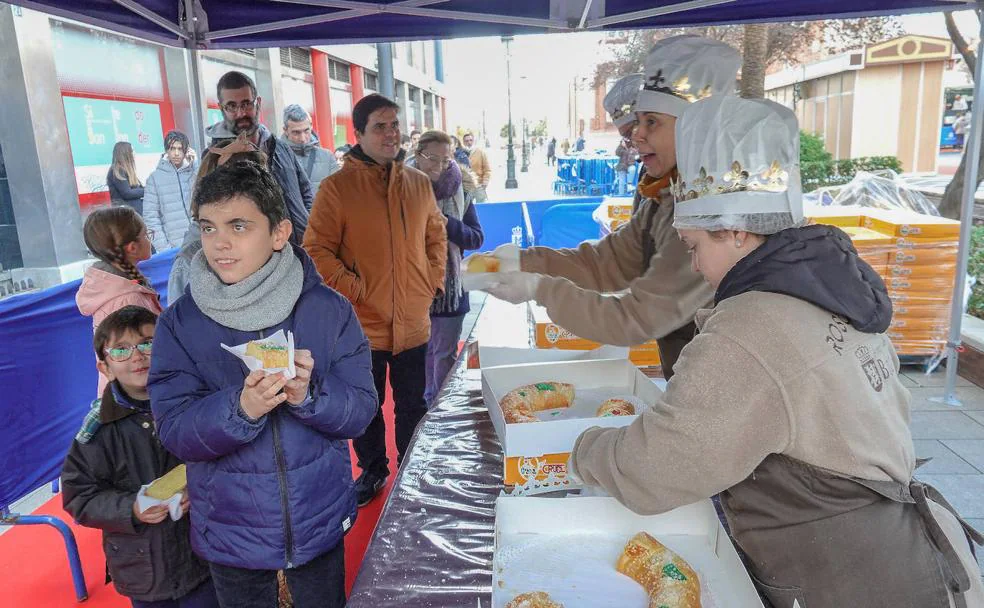 El roscón de Reyes se atraganta sin chocolate en Badajoz