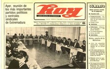 Nace la Asamblea de Extremadura