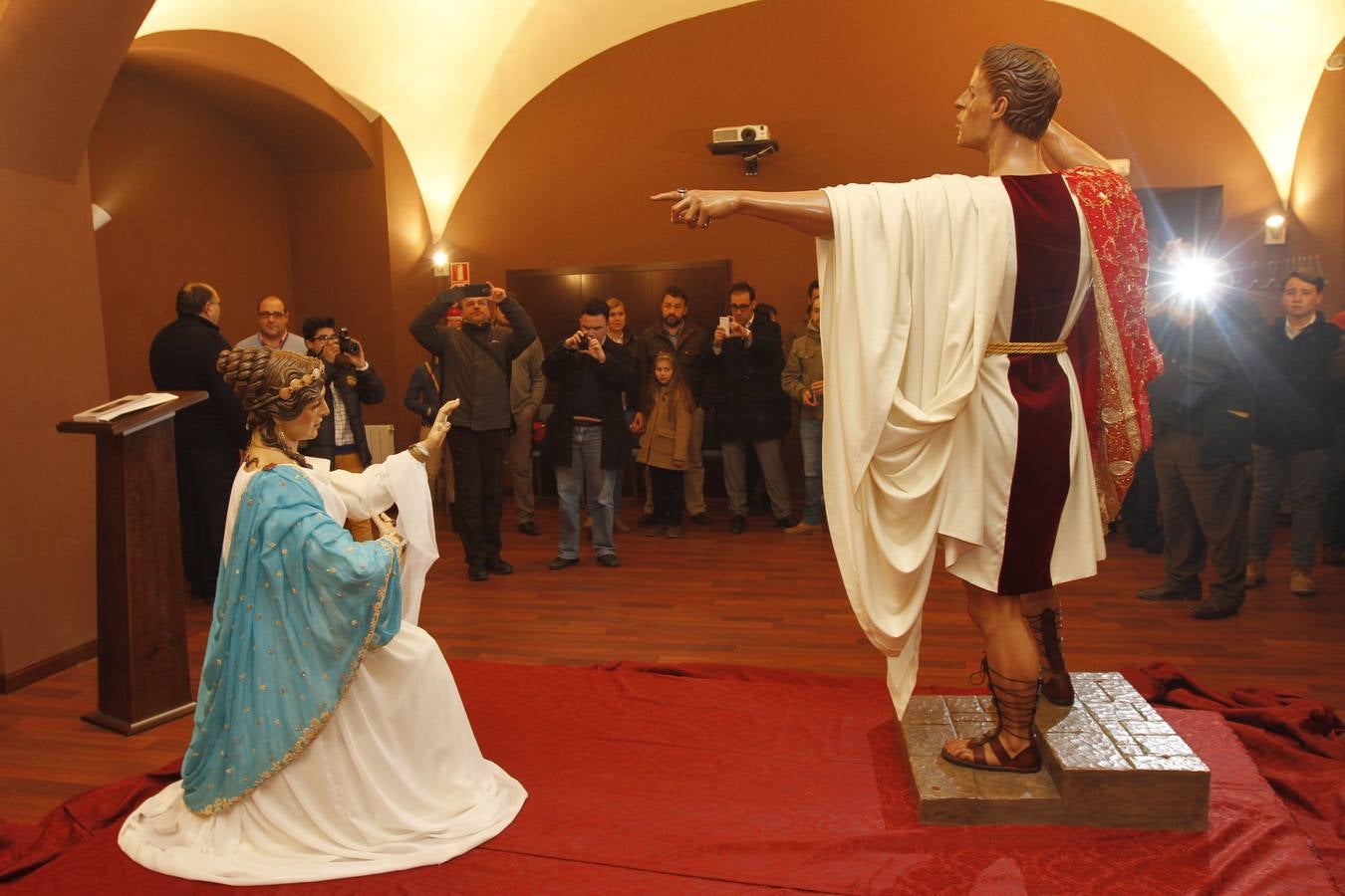 La cofradía de Jesús de la Salud estrena hoy la imagen de la esposa de Poncio Pilato Hoy