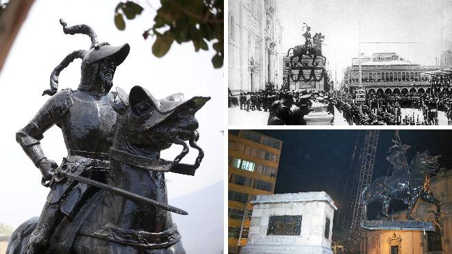 La Escultura De Francisco Pizarro Camina Hacia El Olvido En Lima Hoy 7136