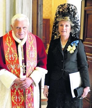 Una dama en el Vaticano  Hoy