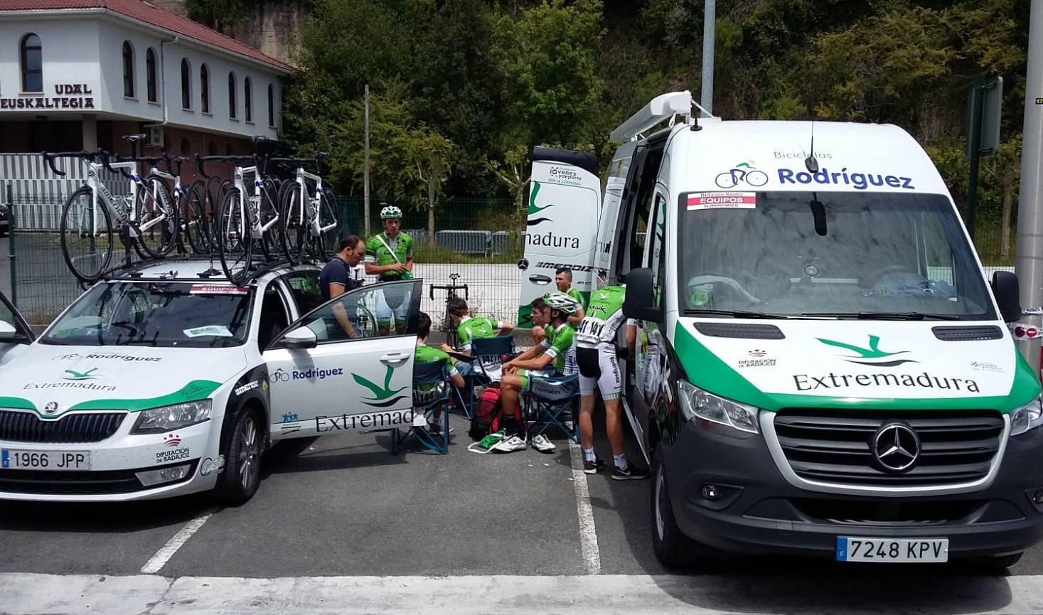 El Bicicletas Rodríguez-Extremadura llega con ilusión a la Vuelta al Bidasoa