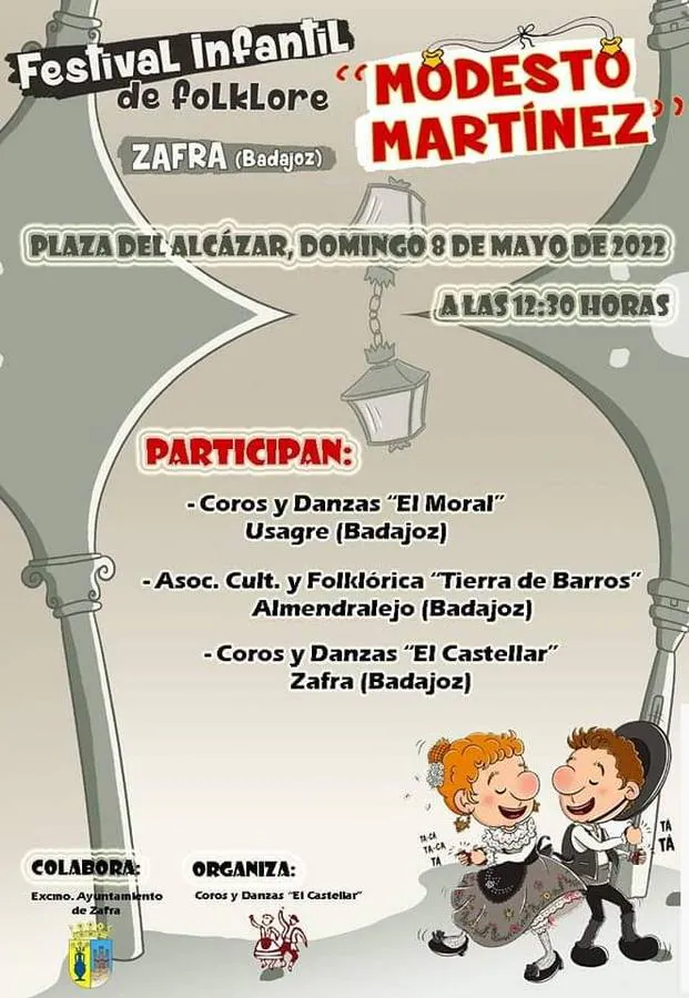 Este domingo se celebra el Festival Infantil Modesto Martínez de los Coros y Danzas El Castellar